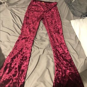 Velvet pants